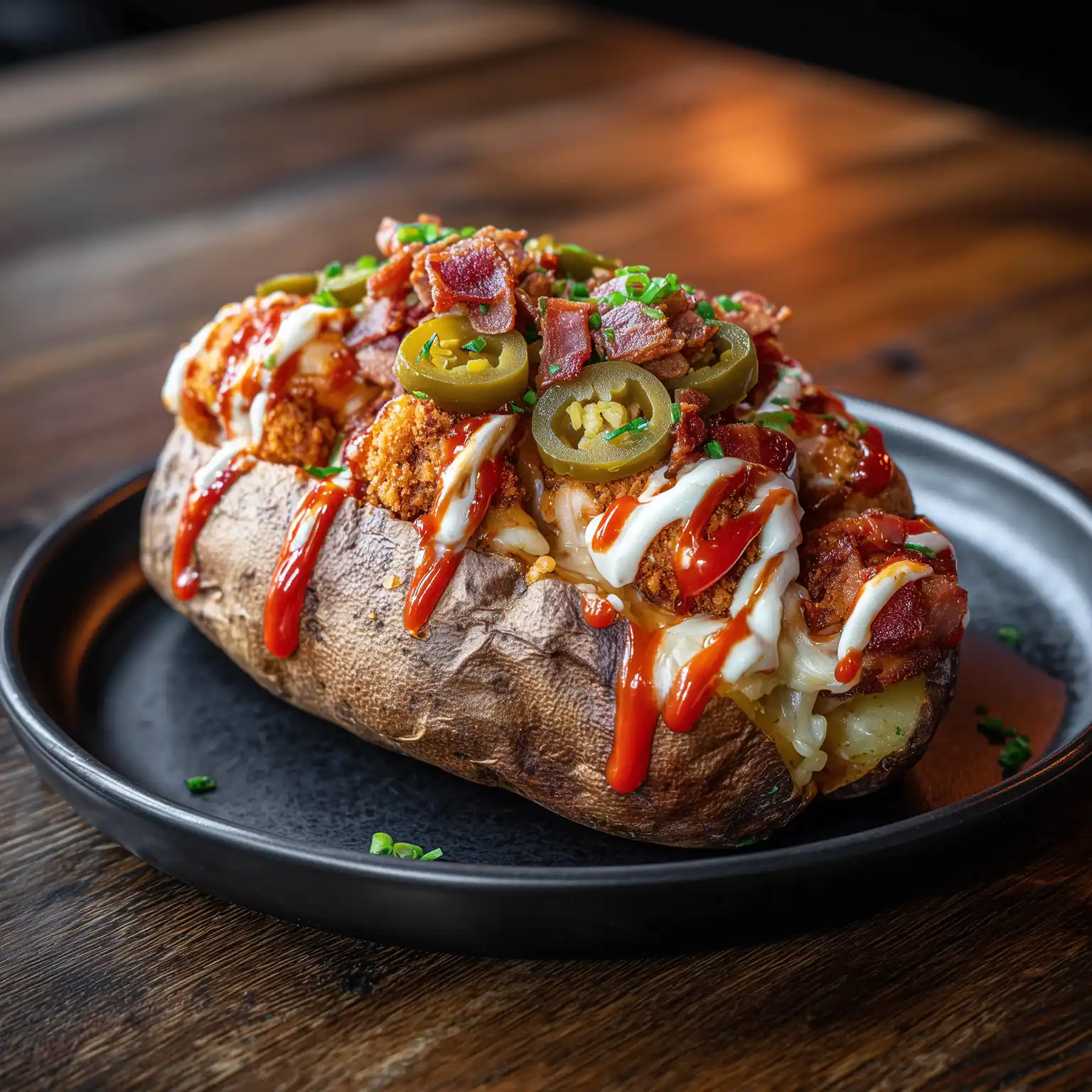 Heatwave potato close-up hero background